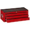 Teng Tools Middle Tool Box, 3 Drawer, Red, Steel, 26 in W x 12 in D x 10 in H TC803USV - alternate 1